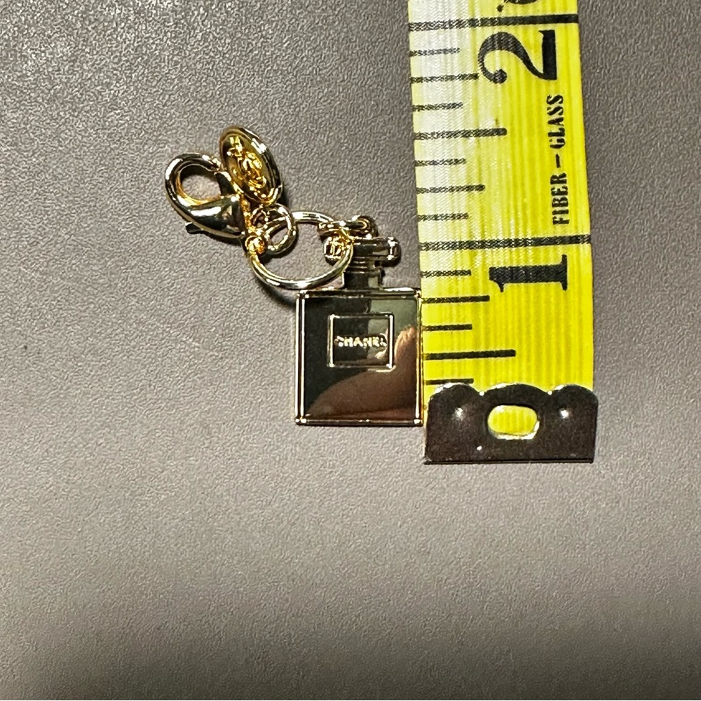 CHANEL Gold Perfume Bottle Charm VIP Christmas 2023 - Picture 2 of 4